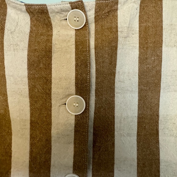 NWT 100% cotton Striped summer crop/tank top - Picture 7 of 8